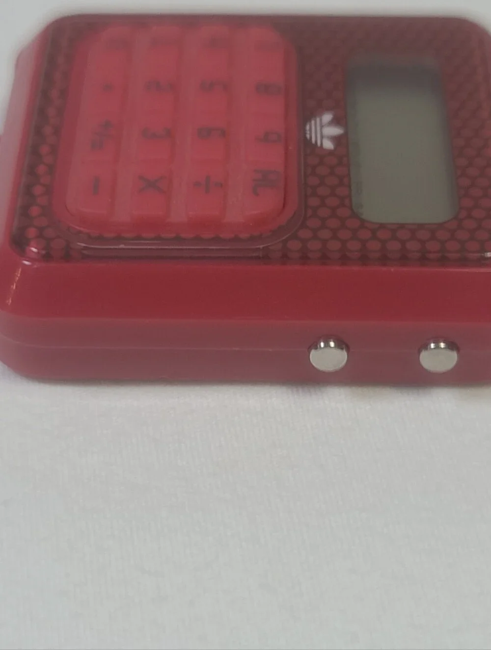 Rare Adidas Alarm Calculator Watch ADH4040 *No Bands*